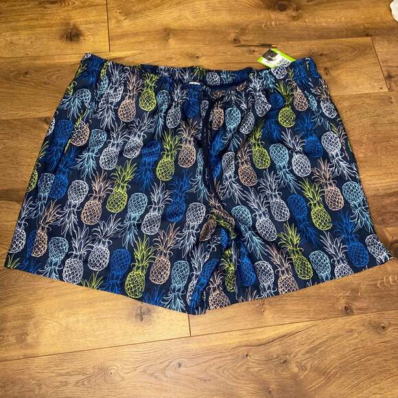 DSG Other - DSG Woven Training Shorts Blue‎ Pineapple Men's Size 2XL Dick's Sporting Goods